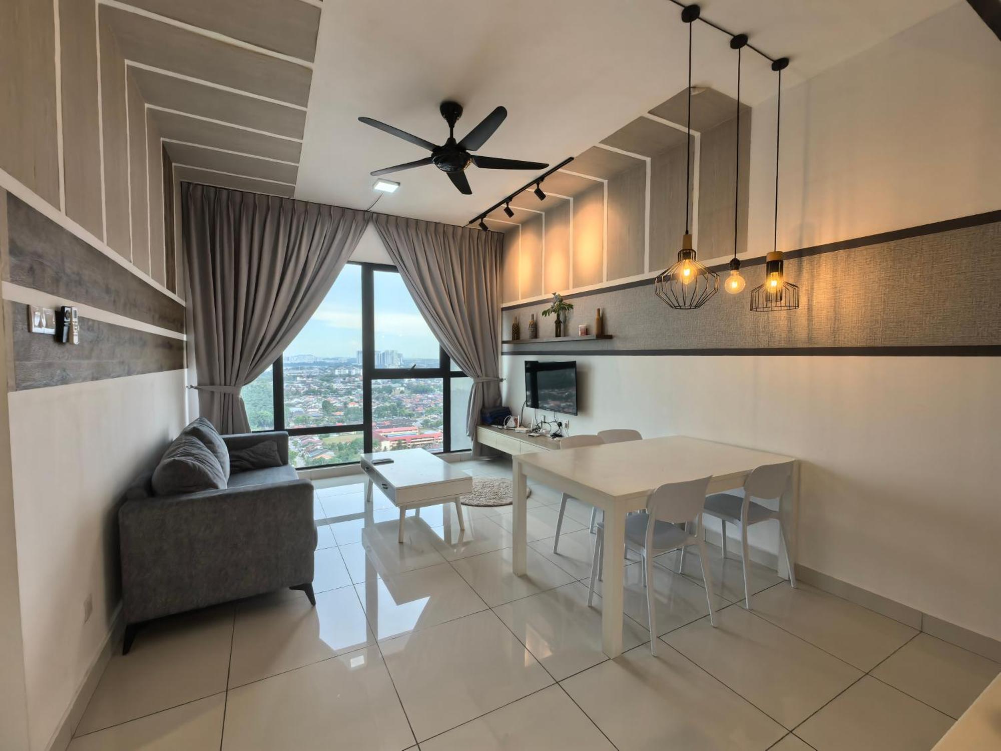 Mid Valley Southkey Mosaic Cozy Suite At Johor Bahru Exteriör bild